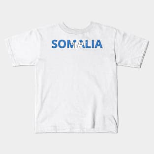 Drapeau  Somalia Kids T-Shirt